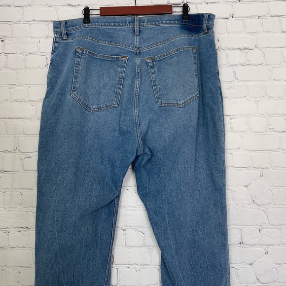 Abercrombie & Fitch The Ankle Straight Curve Love Size 35/20 - Picture 4 of 9